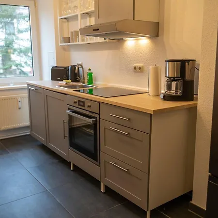Daire Rr - Awesome 46qm - Kitchen - Wifi Magdeburg
