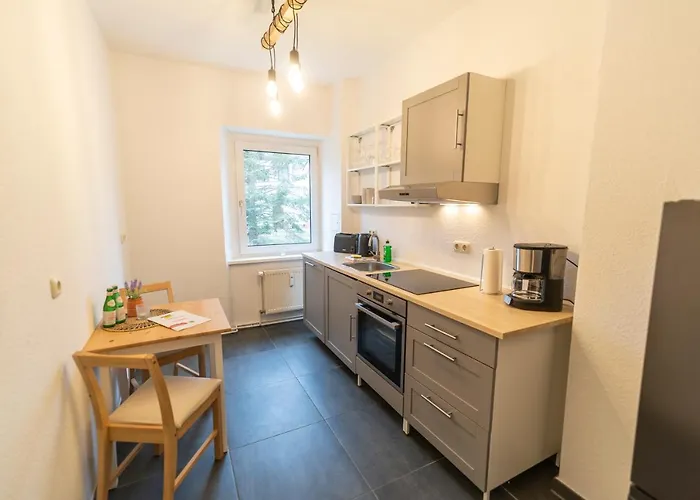 Rr - Awesome 46qm - Kitchen - Wifi Apartment